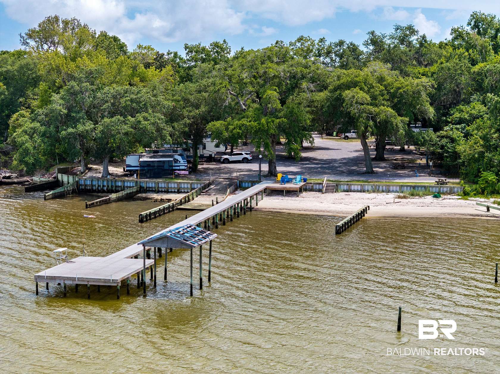 2.54 Acres of Land with Home for Auction in Gulf Shores, Alabama
