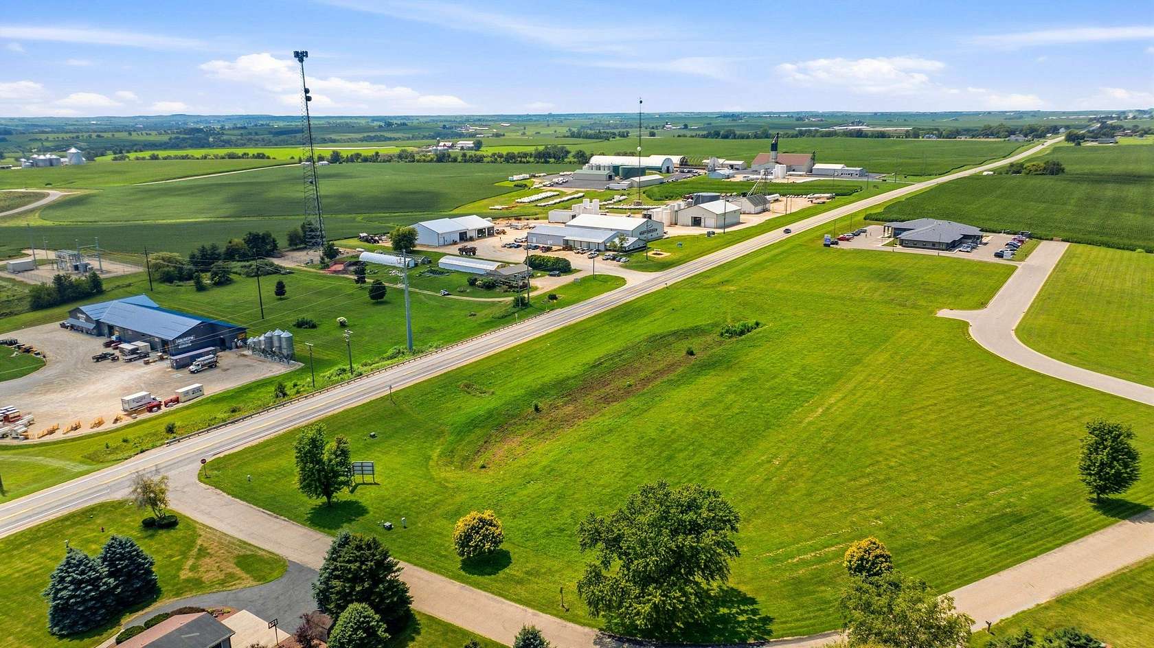 12 Acres of Commercial Land for Sale in Darlington, Wisconsin