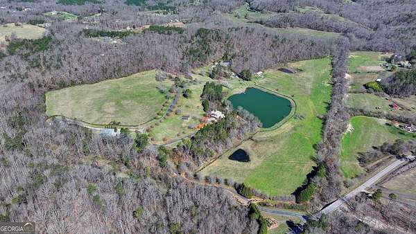18.1 Acres of Land with Home for Sale in Murrayville, Georgia