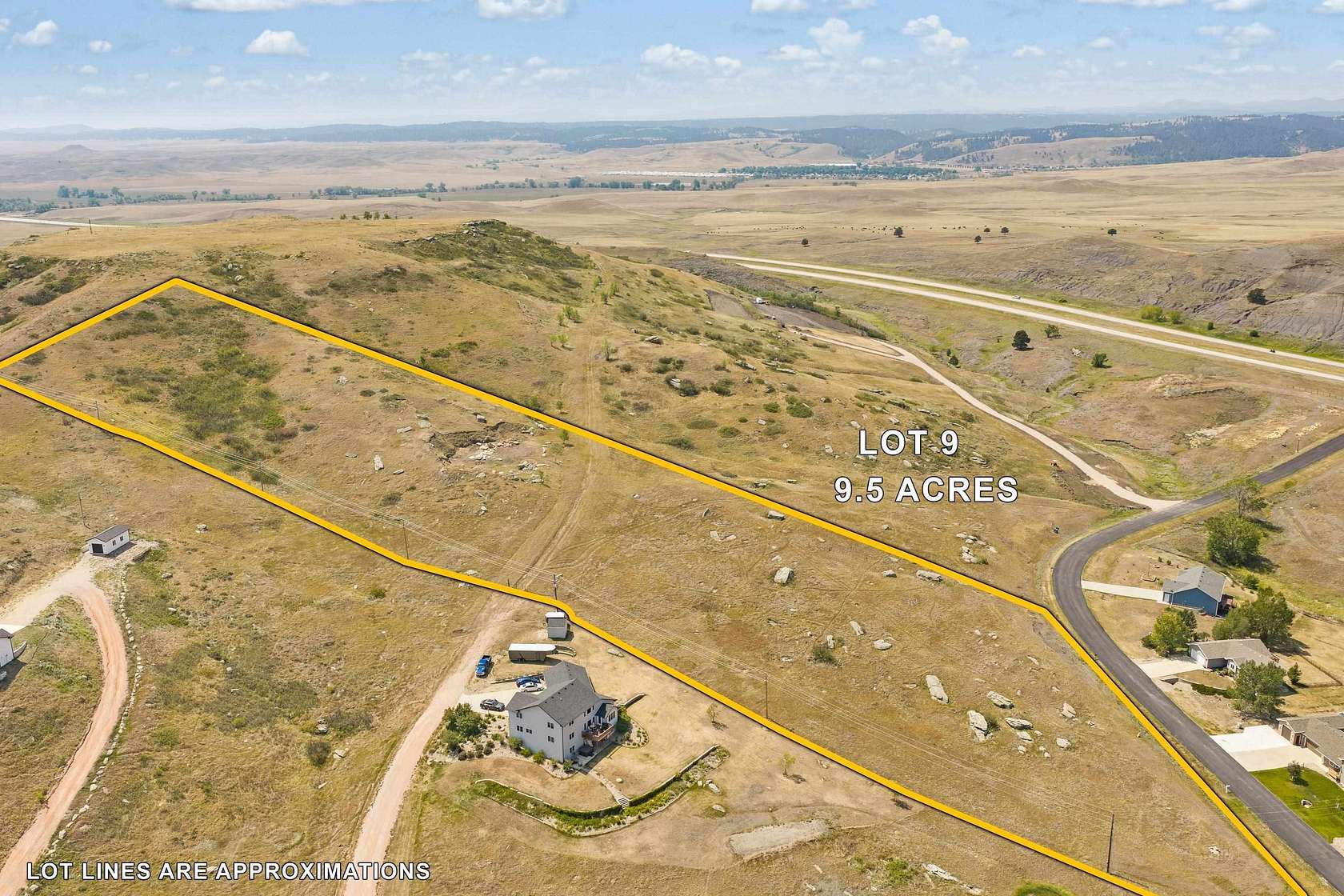 9.52 Acres of Residential Land for Sale in Rapid City, South Dakota