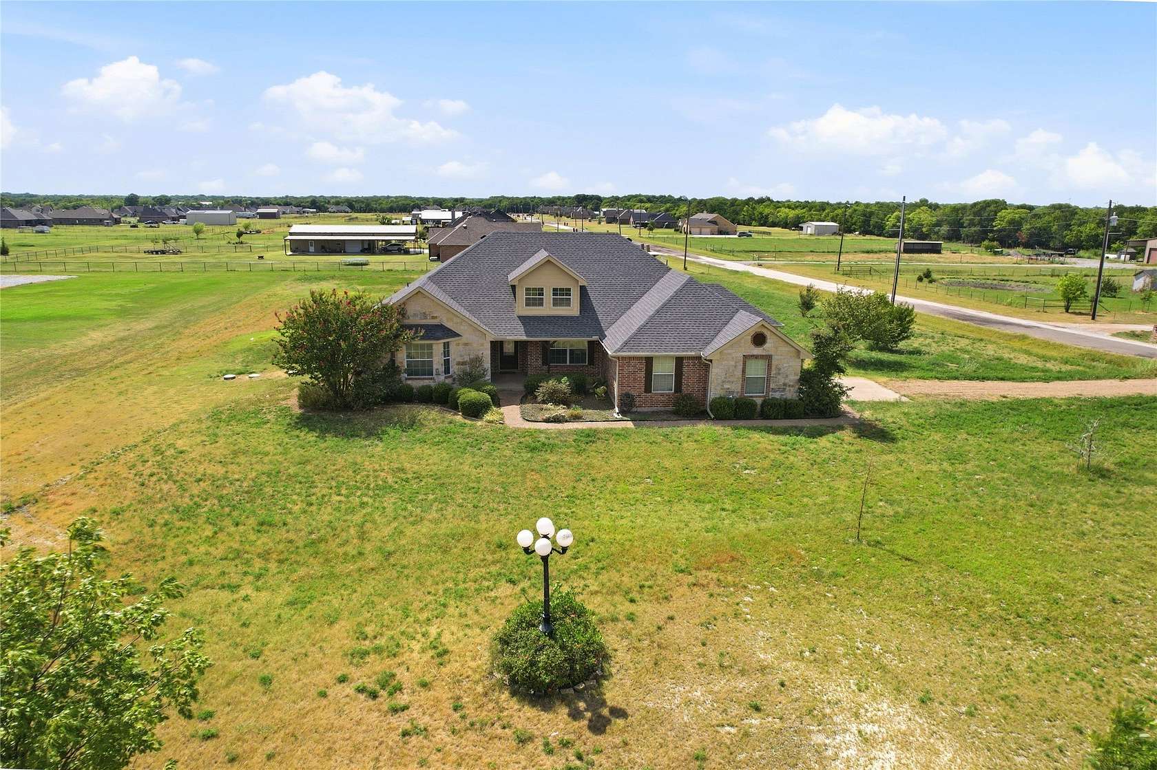 1.5 Acres of Land with Home for Sale in Trenton, Texas