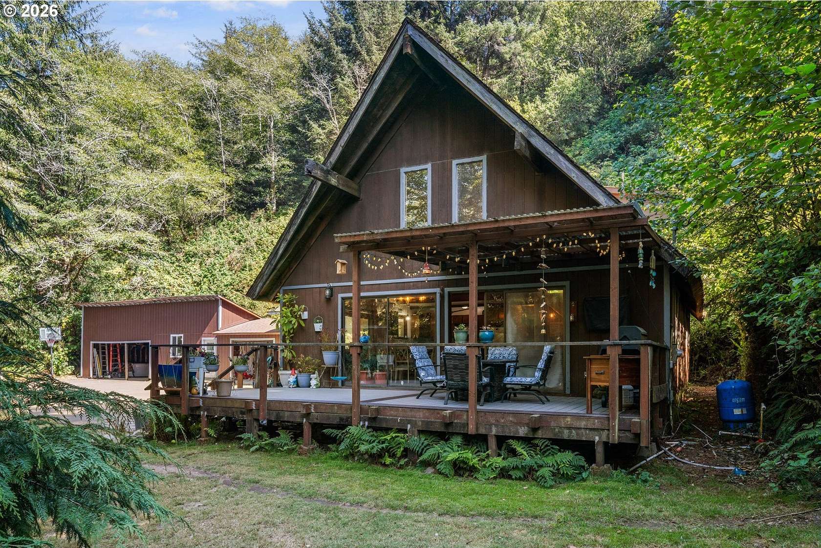 3.66 Acres of Land with Home for Sale in Brookings, Oregon