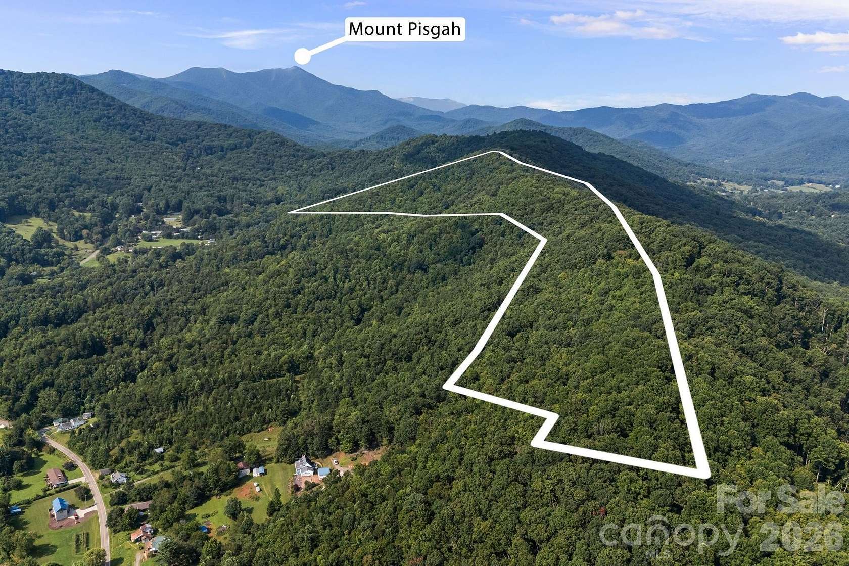 29.9 Acres of Recreational & Residential Land for Sale in Candler, North Carolina
