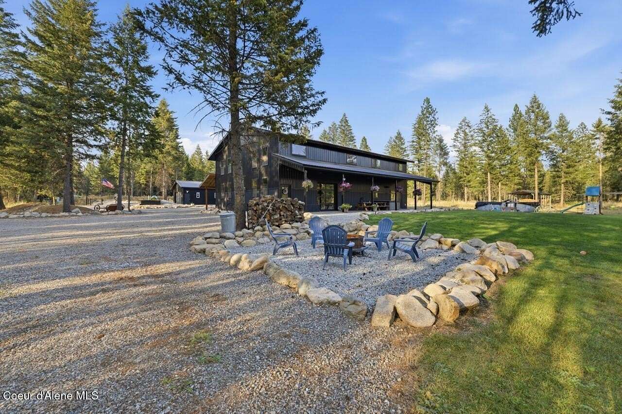 19.8 Acres of Recreational Land with Home for Sale in Athol, Idaho