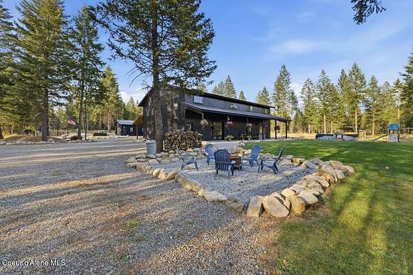 19.8 Acres of Recreational Land with Home for Sale in Athol, Idaho