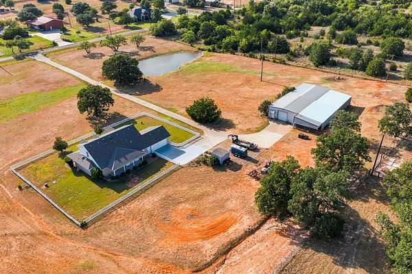 15 Acres of Land with Home for Sale in Weatherford, Texas