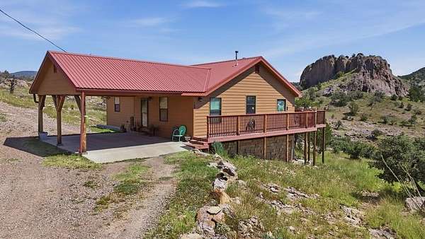6.7 Acres of Land with Home for Sale in Fort Davis, Texas