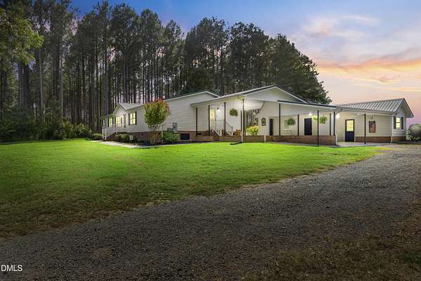 14.4 Acres of Land with Home for Sale in Sanford, North Carolina