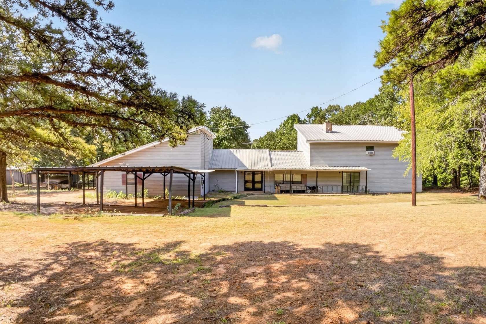 28 Acres of Land with Home for Sale in Gilmer, Texas