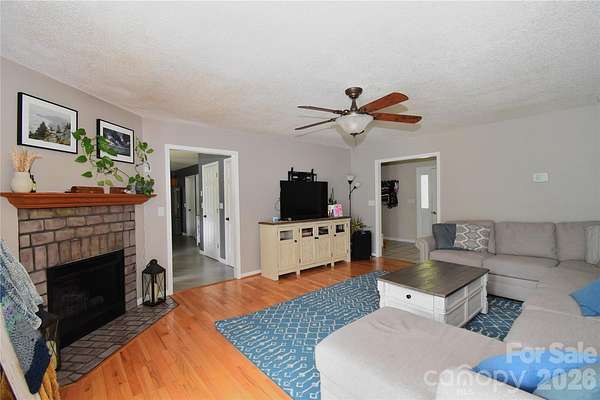 1.5 Acres of Land with Home for Sale in Candler, North Carolina