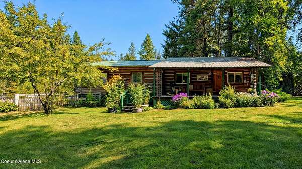 5 Acres of Land with Home for Sale in Spirit Lake, Idaho