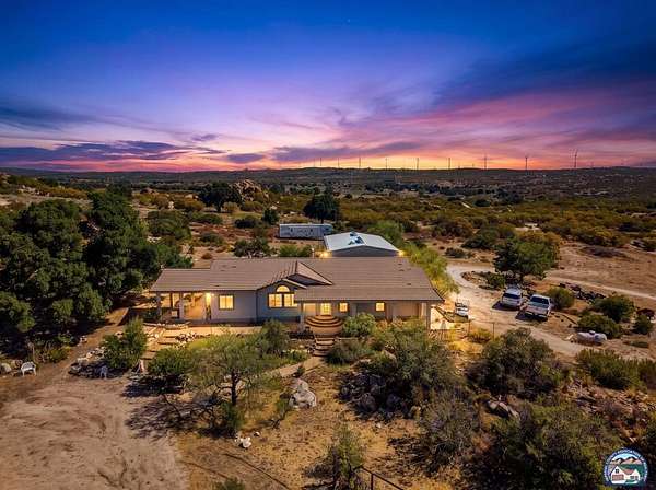 8 Acres of Land with Home for Sale in Boulevard, California