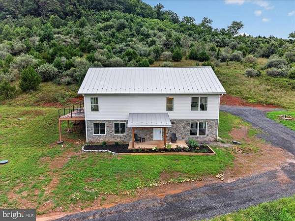 3.57 Acres of Land with Home for Sale in Bentonville, Virginia