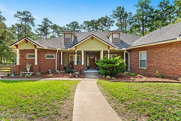 9.48 Acres of Land with Home for Sale in Jacksonville, Florida
