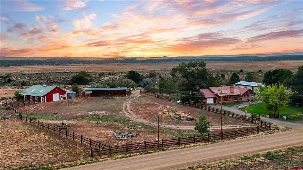 40 Acres of Agricultural Land with Home for Sale in Hesperus, Colorado