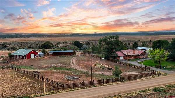 40 Acres of Agricultural Land with Home for Sale in Hesperus, Colorado