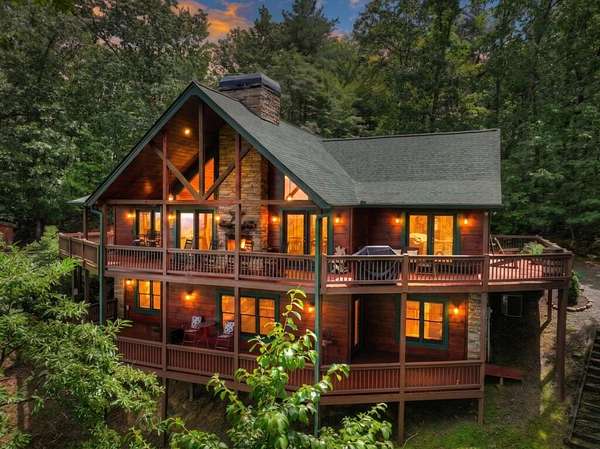 1.76 Acres of Land with Home for Sale in Blue Ridge, Georgia