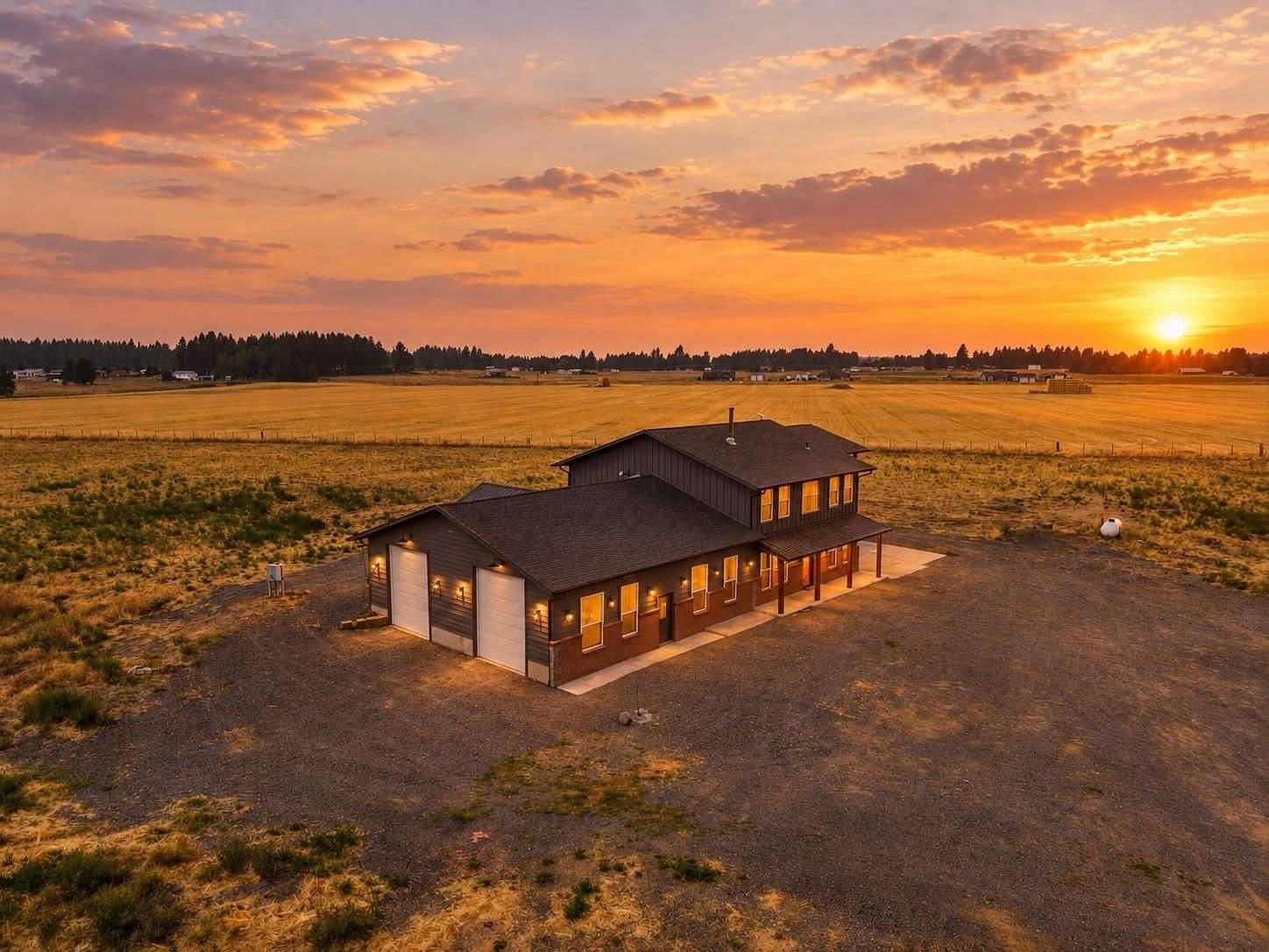 14.9 Acres of Land with Home for Sale in Deer Park, Washington