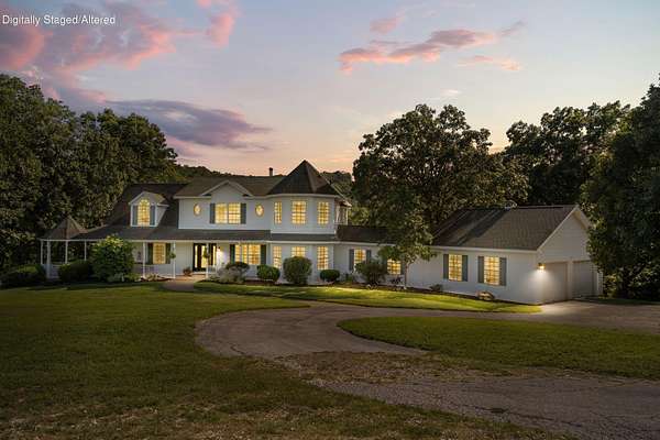 16.2 Acres of Land with Home for Sale in Walnut Shade, Missouri