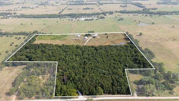 33 Acres of Recreational Land with Home for Sale in Granby, Missouri