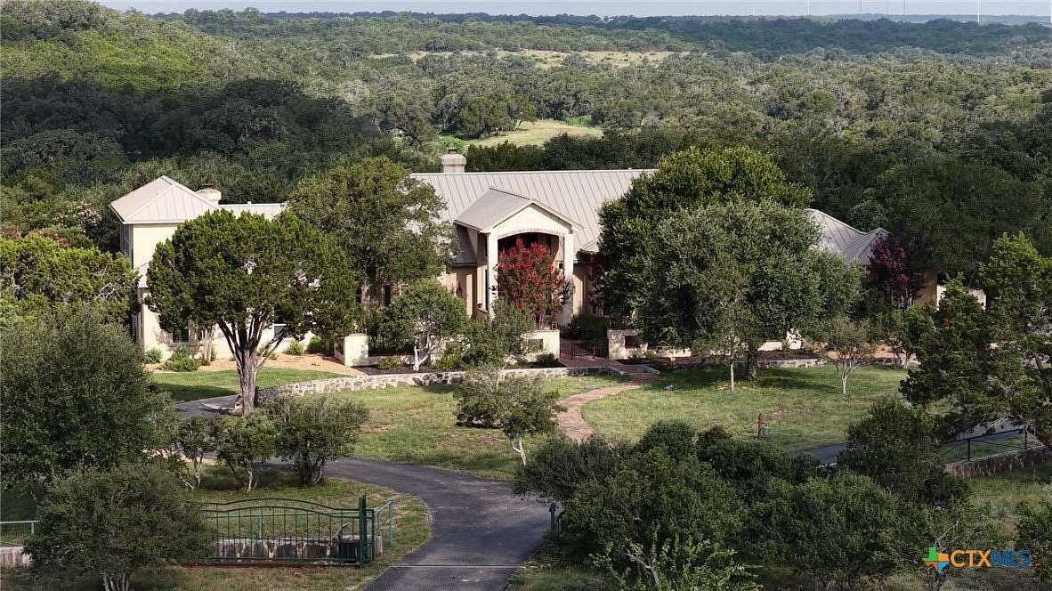 34.3 Acres of Land with Home for Sale in New Braunfels, Texas