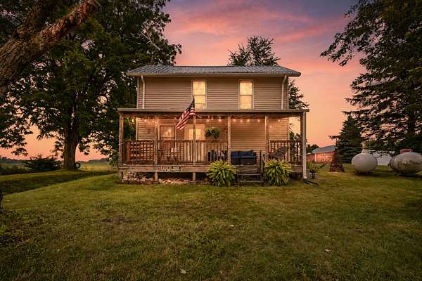 2 Acres of Land with Home for Sale in Hillsdale, Michigan