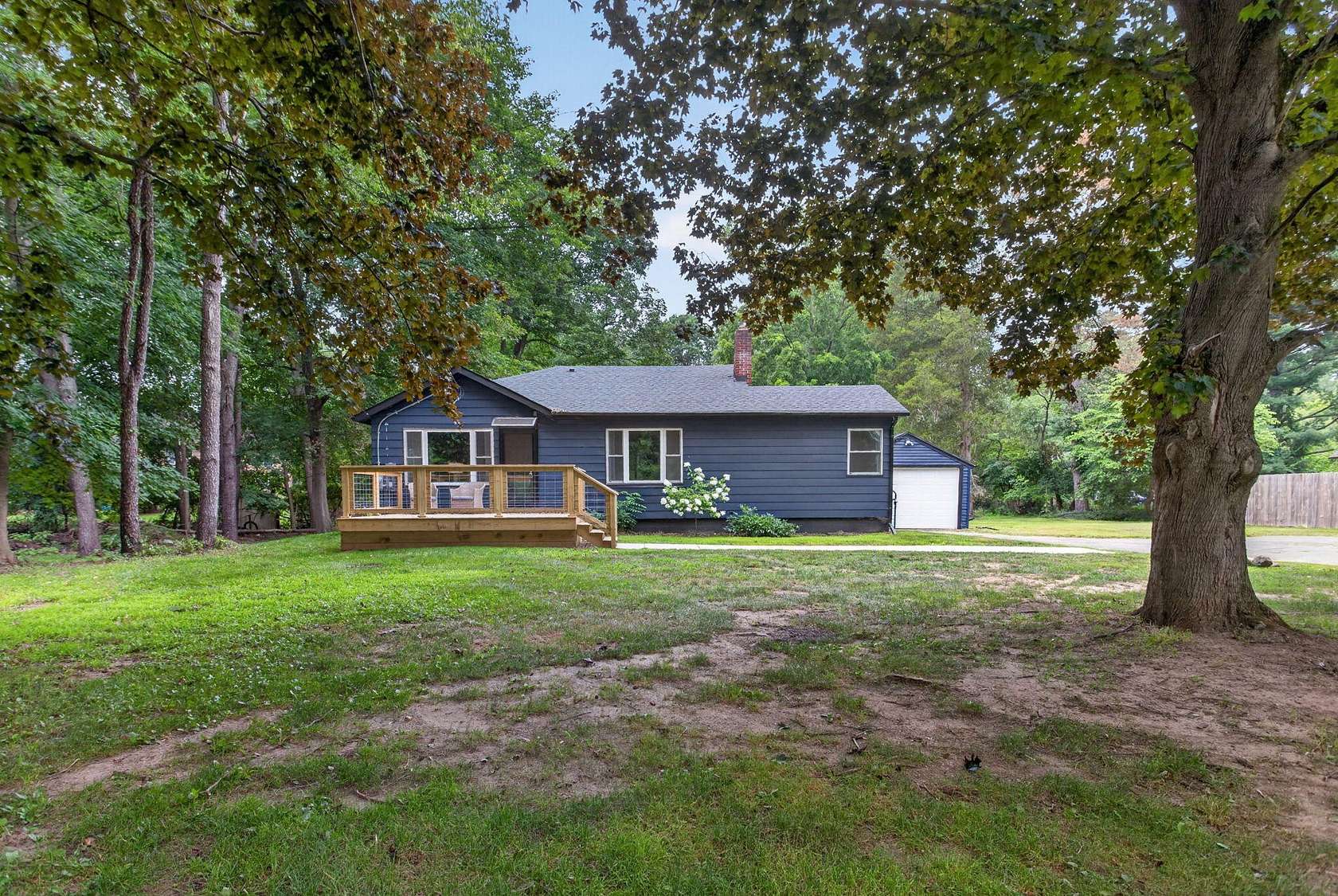 1.89 Acres of Land with Home for Sale in Jackson, Michigan