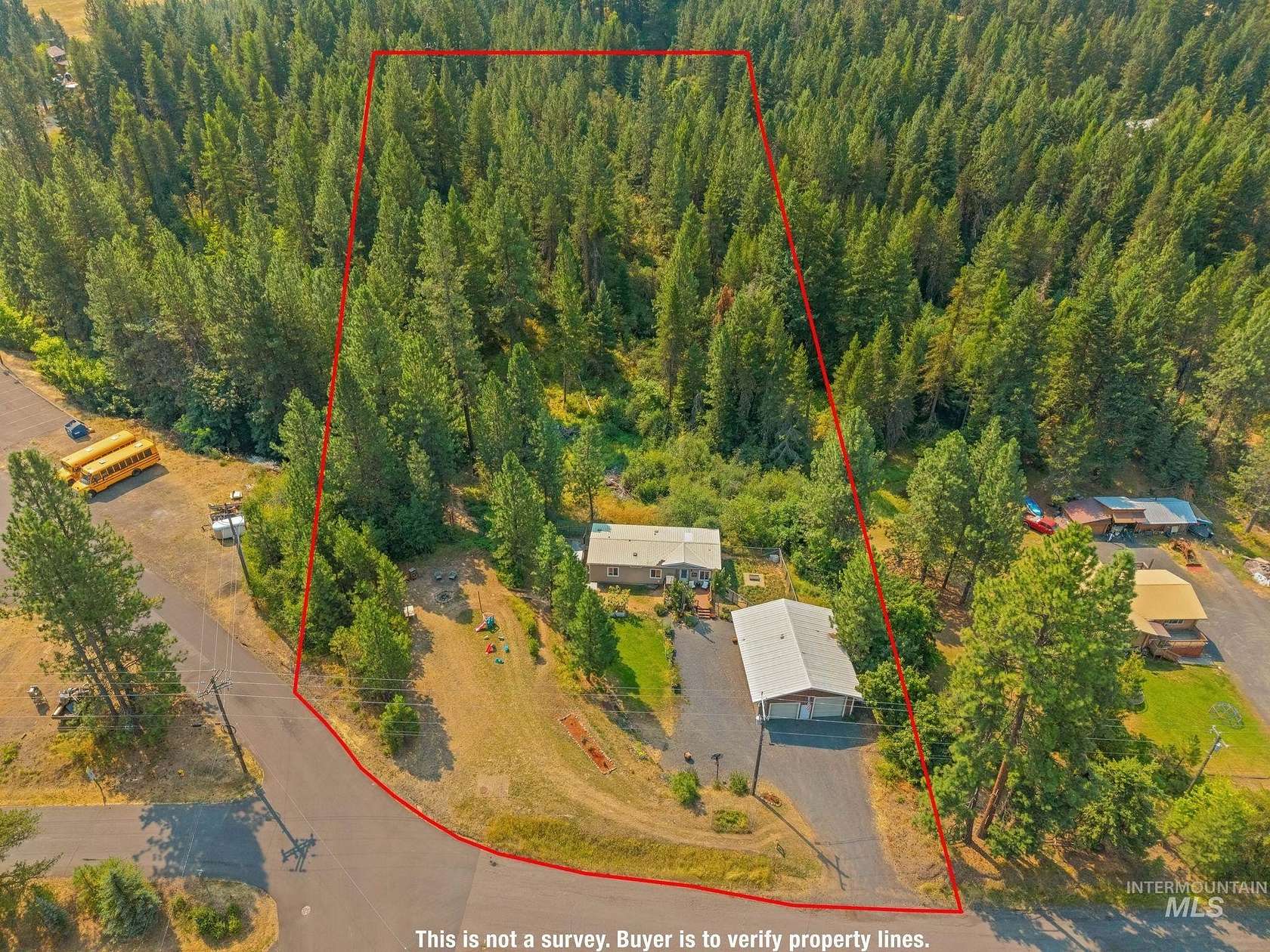 1.72 Acres of Land with Home for Sale in Deary, Idaho