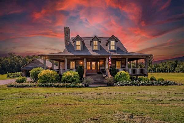 38.4 Acres of Land with Home for Sale in Honea Path, South Carolina