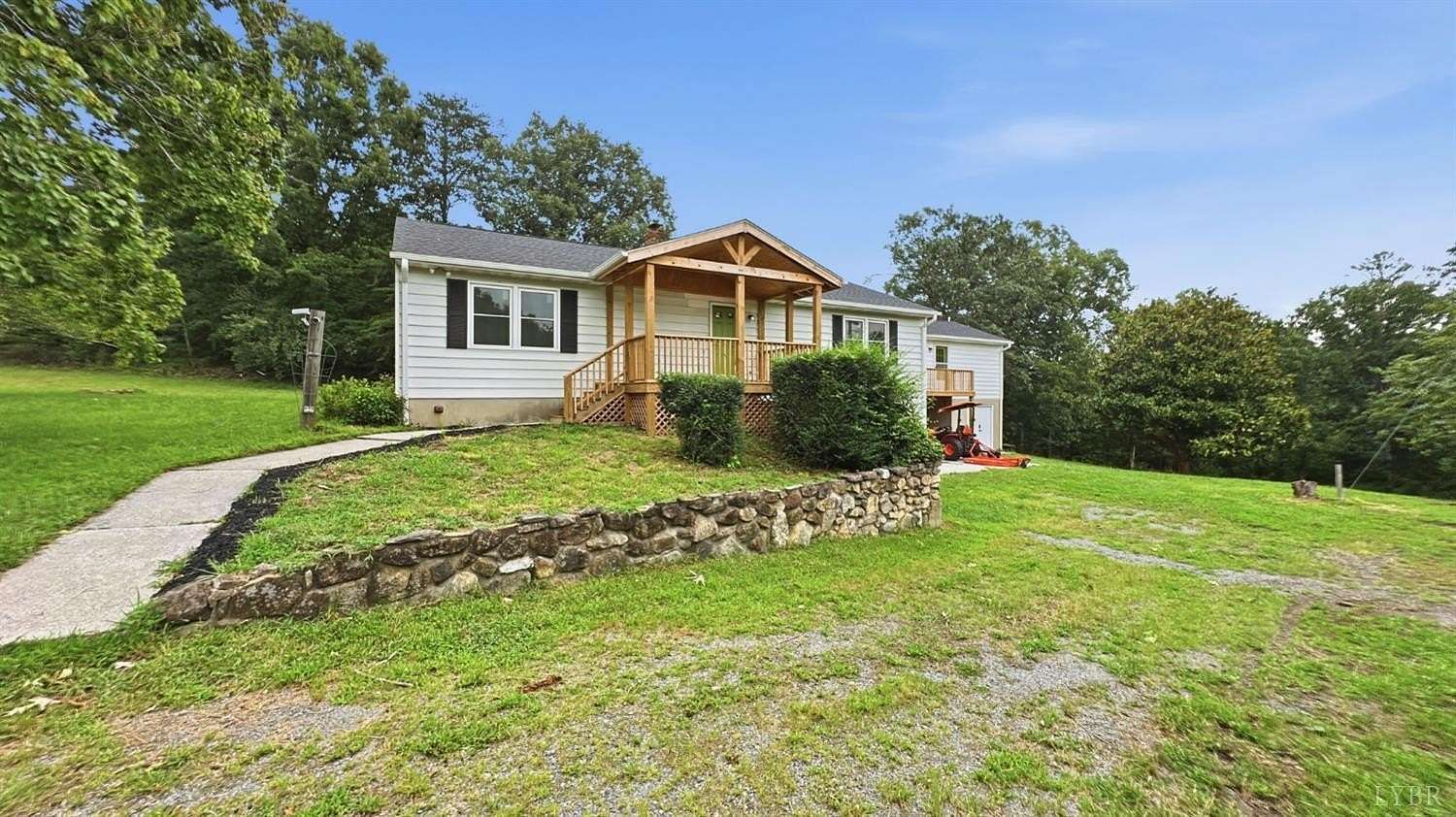 7.79 Acres of Land with Home for Sale in Shipman, Virginia