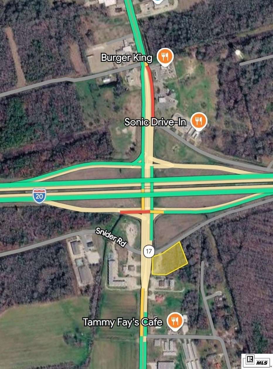 1.23 Acres of Commercial Land for Sale in Delhi, Louisiana