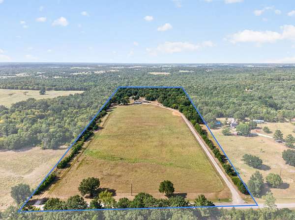 20.2 Acres of Land with Home for Sale in Canton, Texas