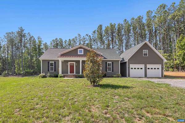 3.5 Acres of Land with Home for Sale in Scottsville, Virginia