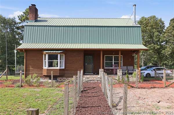 7.8 Acres of Land with Home for Sale in Lillington, North Carolina