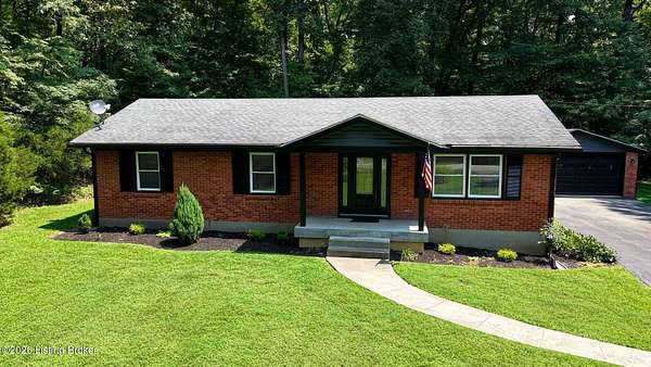 2.88 Acres of Land with Home for Sale in Shepherdsville, Kentucky