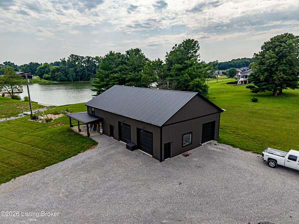 21.3 Acres of Land with Home for Sale in Taylorsville, Kentucky