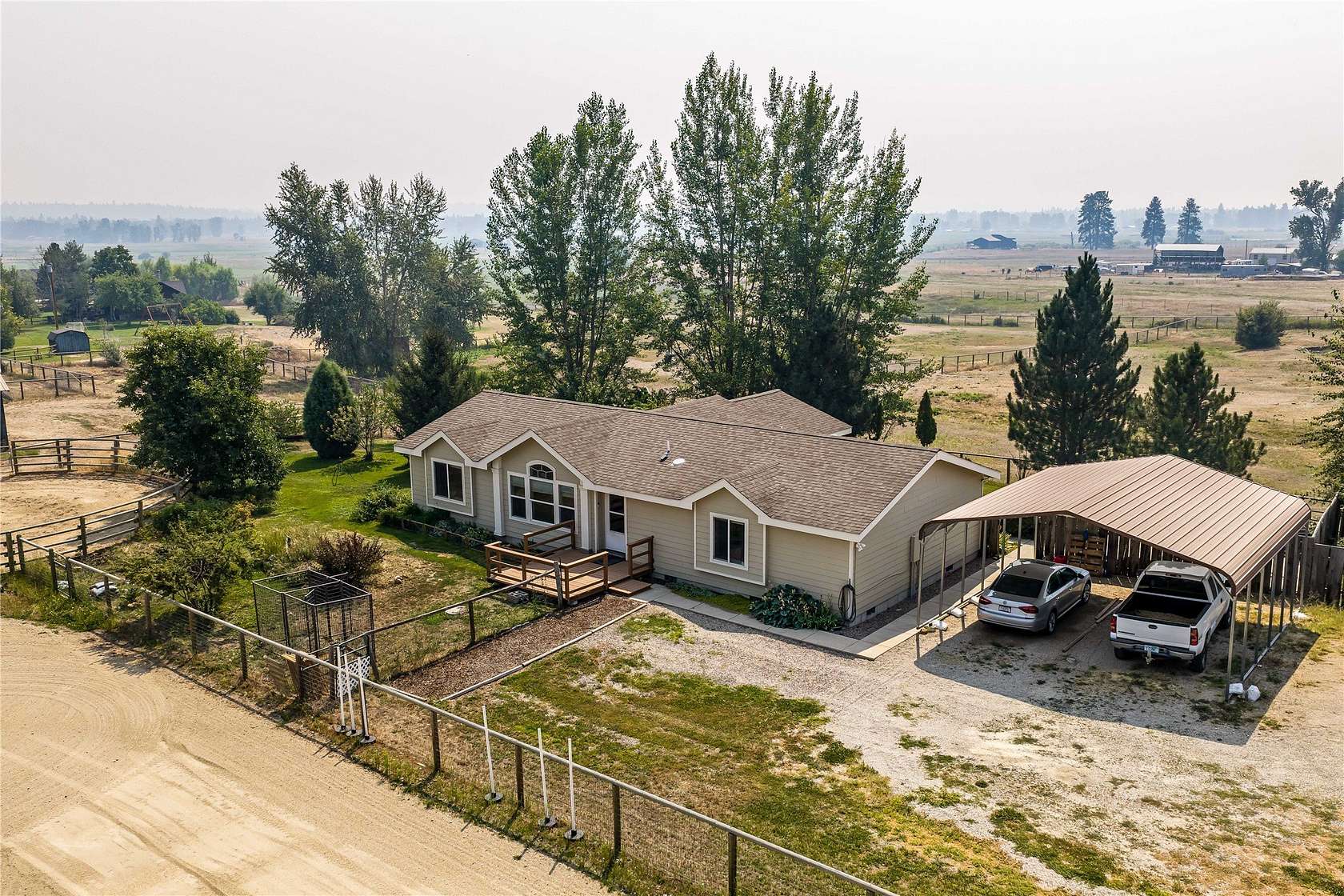 5 Acres of Land with Home for Sale in Florence, Montana