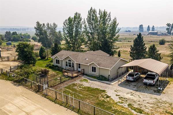 5 Acres of Land with Home for Sale in Florence, Montana