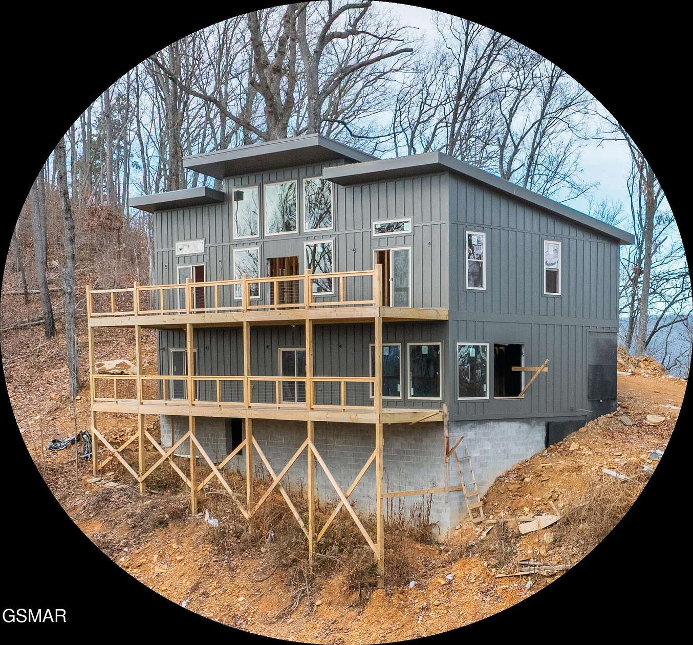 1.72 Acres of Land with Home for Sale in Sevierville, Tennessee