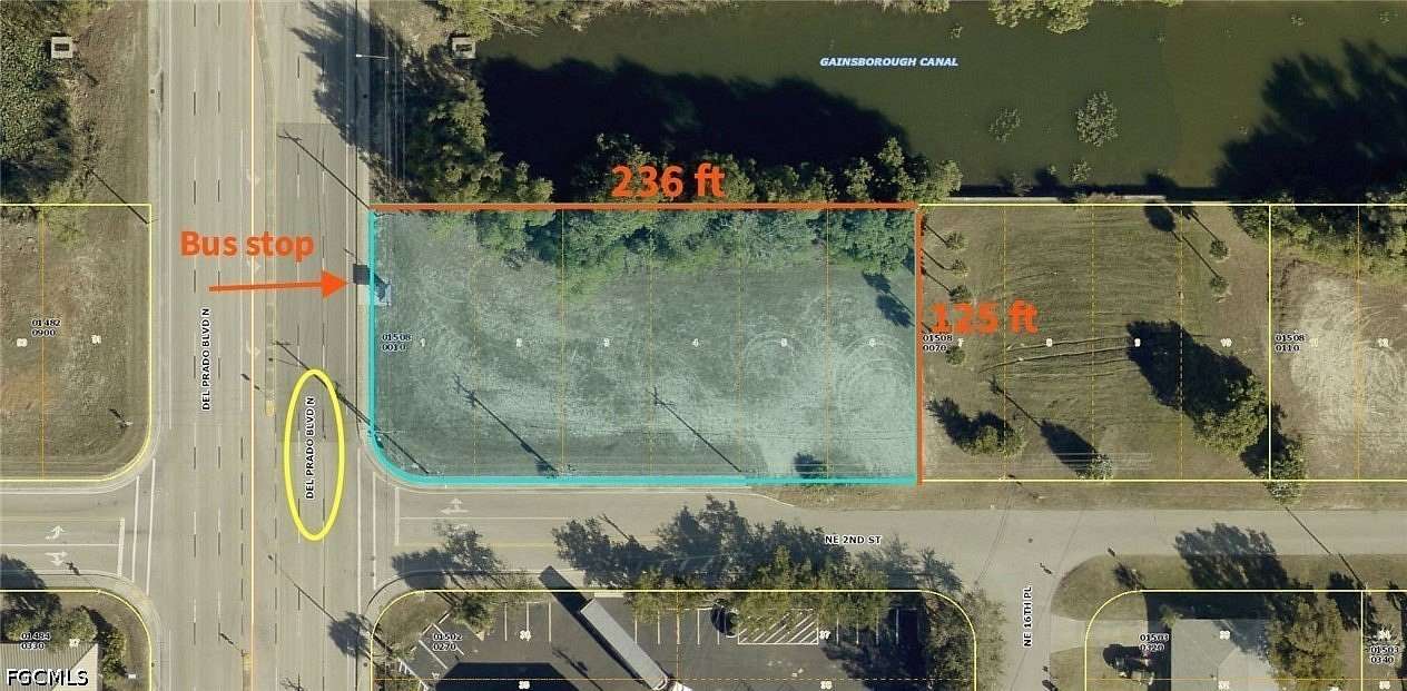 0.7 Acres of Commercial Land for Sale in Cape Coral, Florida