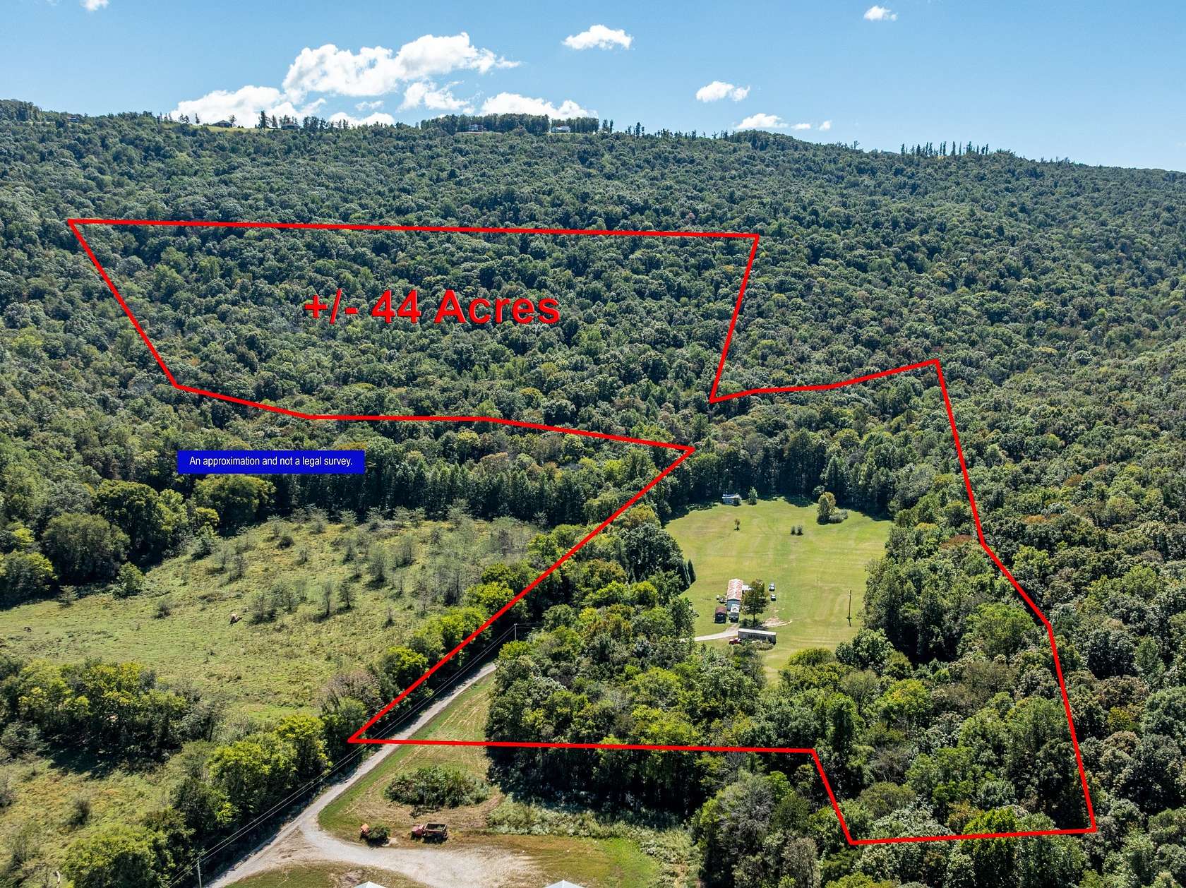 44 Acres of Recreational & Residential Land for Sale in Winchester, Tennessee
