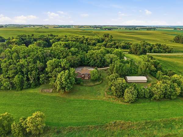 40 Acres of Agricultural Land with Home for Sale in Nerstrand, Minnesota