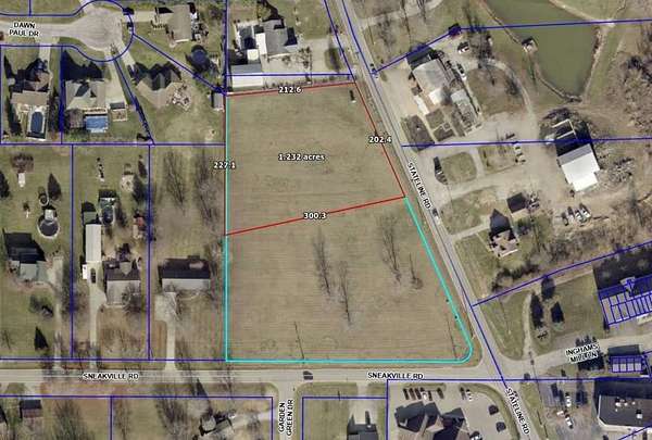 1.24 Acres of Commercial Land for Sale in Lawrenceburg, Indiana