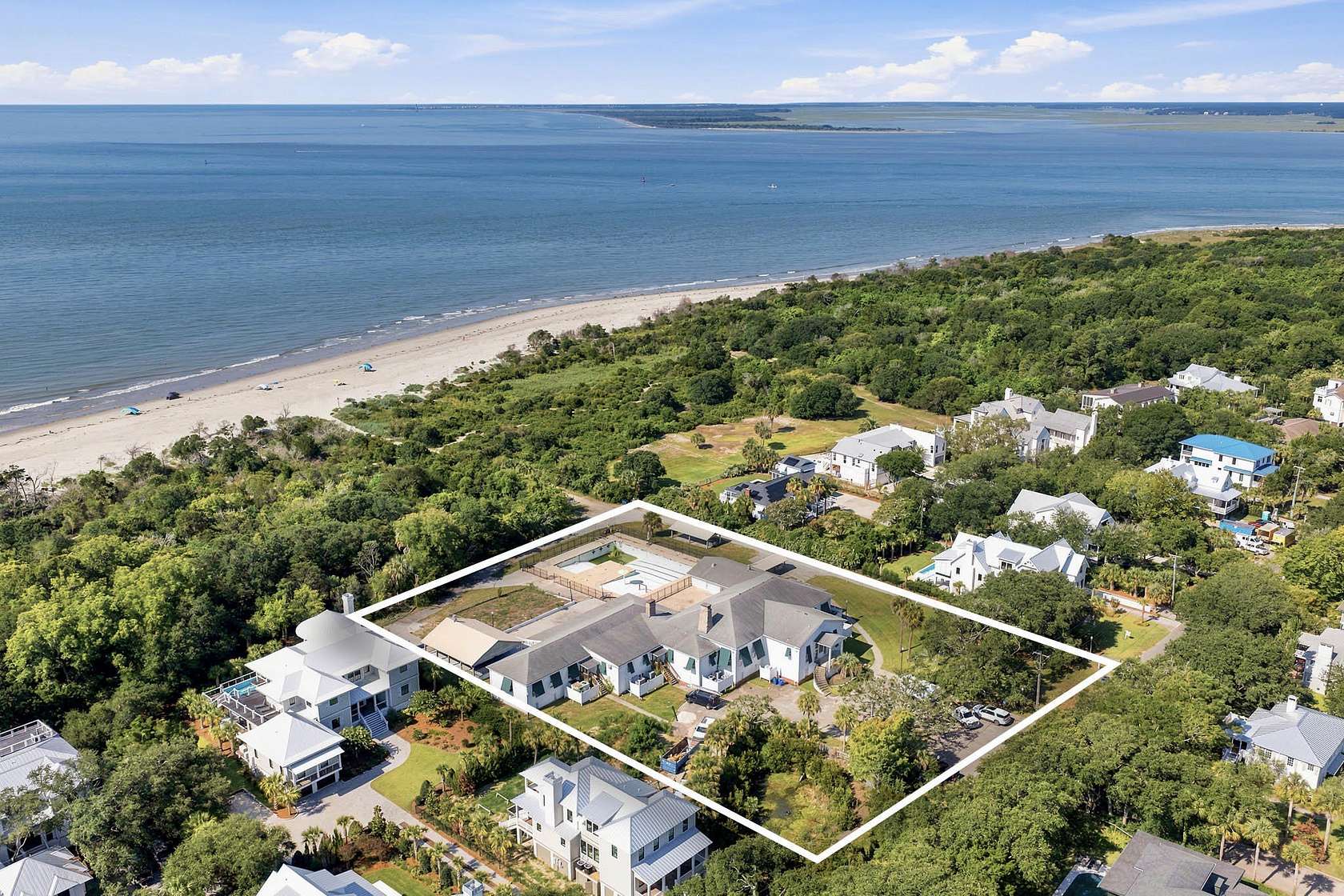 2 Acres of Land with Home for Sale in Sullivan's Island, South Carolina