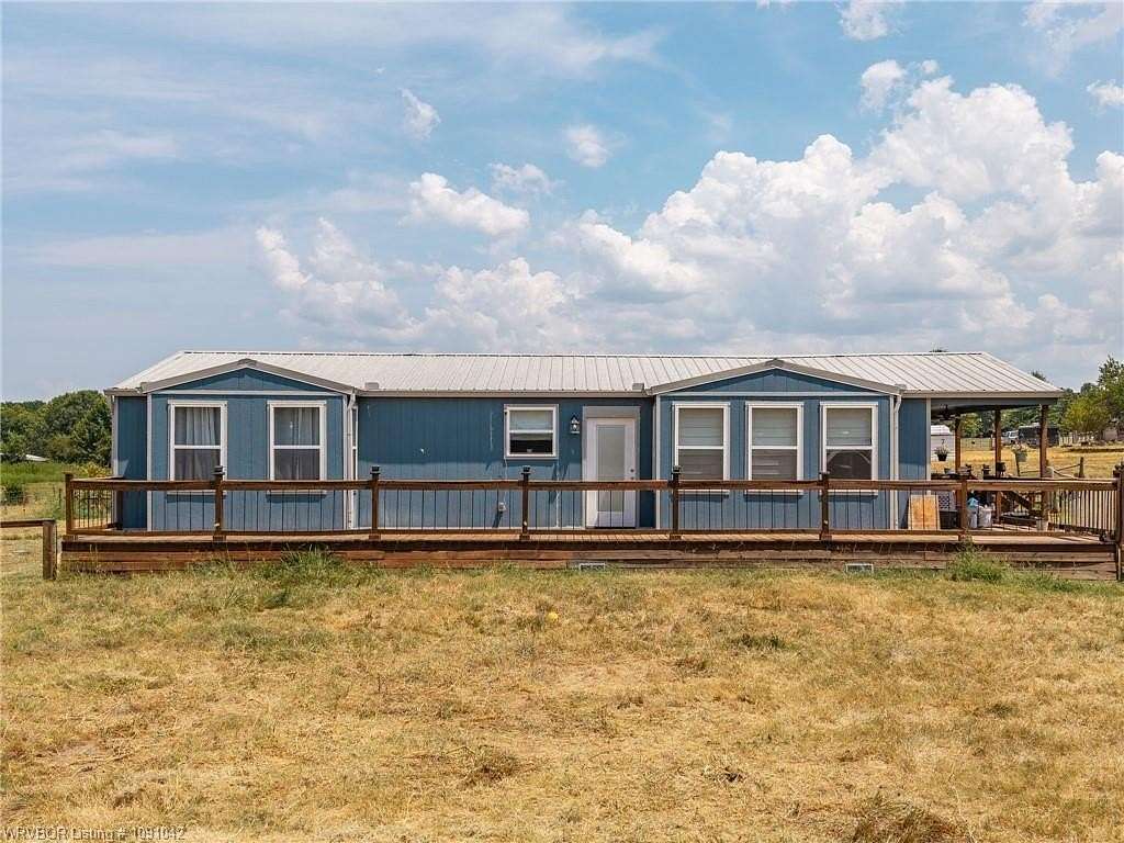 7.4 Acres of Land with Home for Sale in Spiro, Oklahoma
