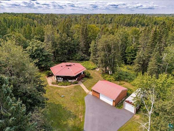 6.15 Acres of Land with Home for Sale in Cloquet, Minnesota