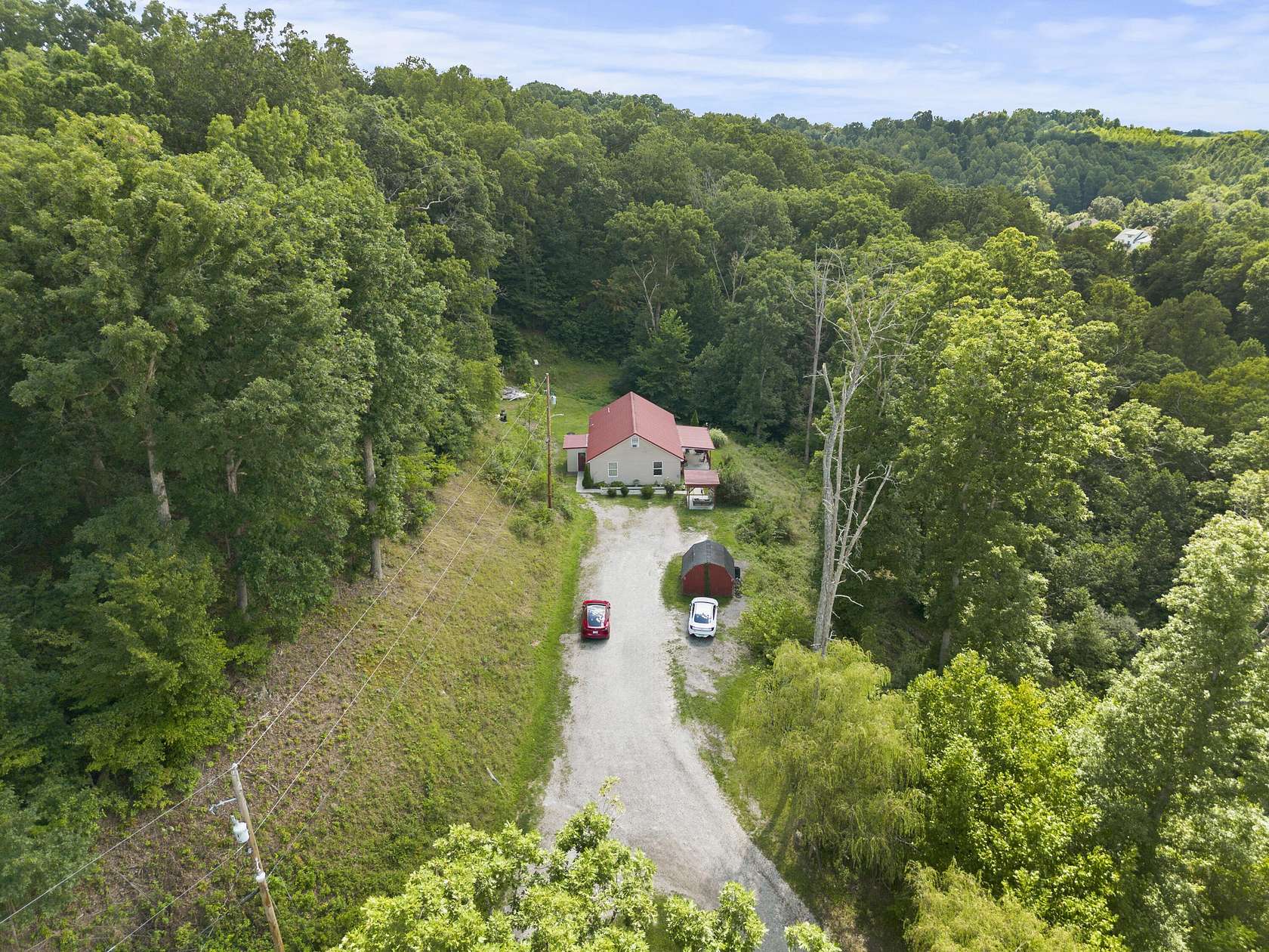 6 Acres of Land with Home for Sale in Flatwoods, Kentucky