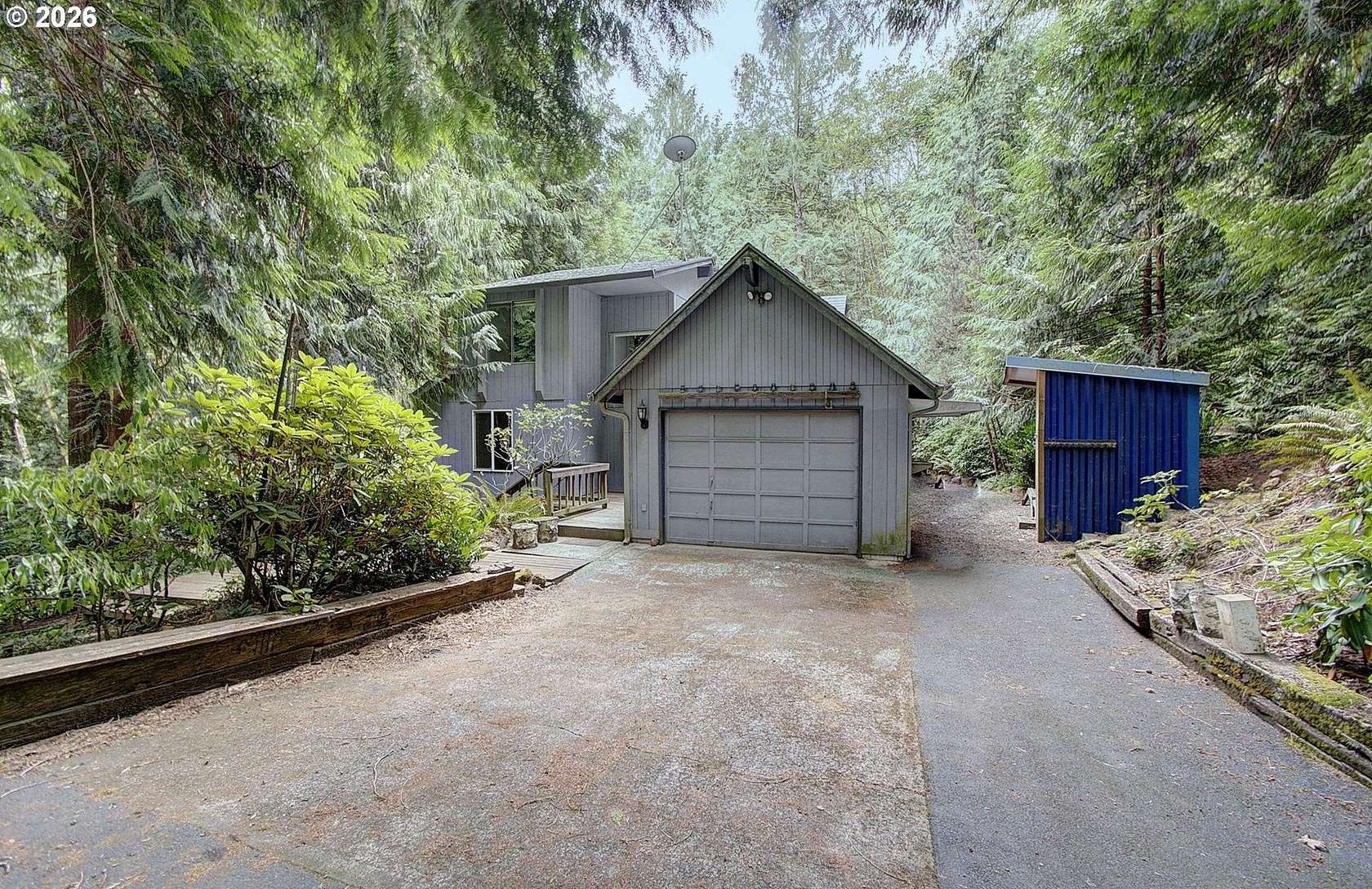 2.56 Acres of Land with Home for Sale in Brush Prairie, Washington