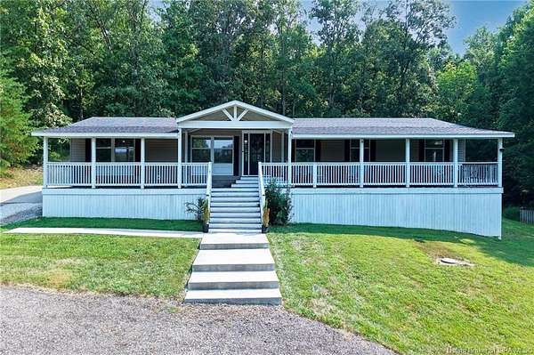 5 Acres of Land with Home for Sale in Underwood, Indiana