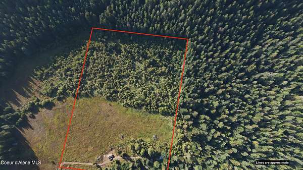 15 Acres of Recreational & Residential Land for Sale in Priest River, Idaho